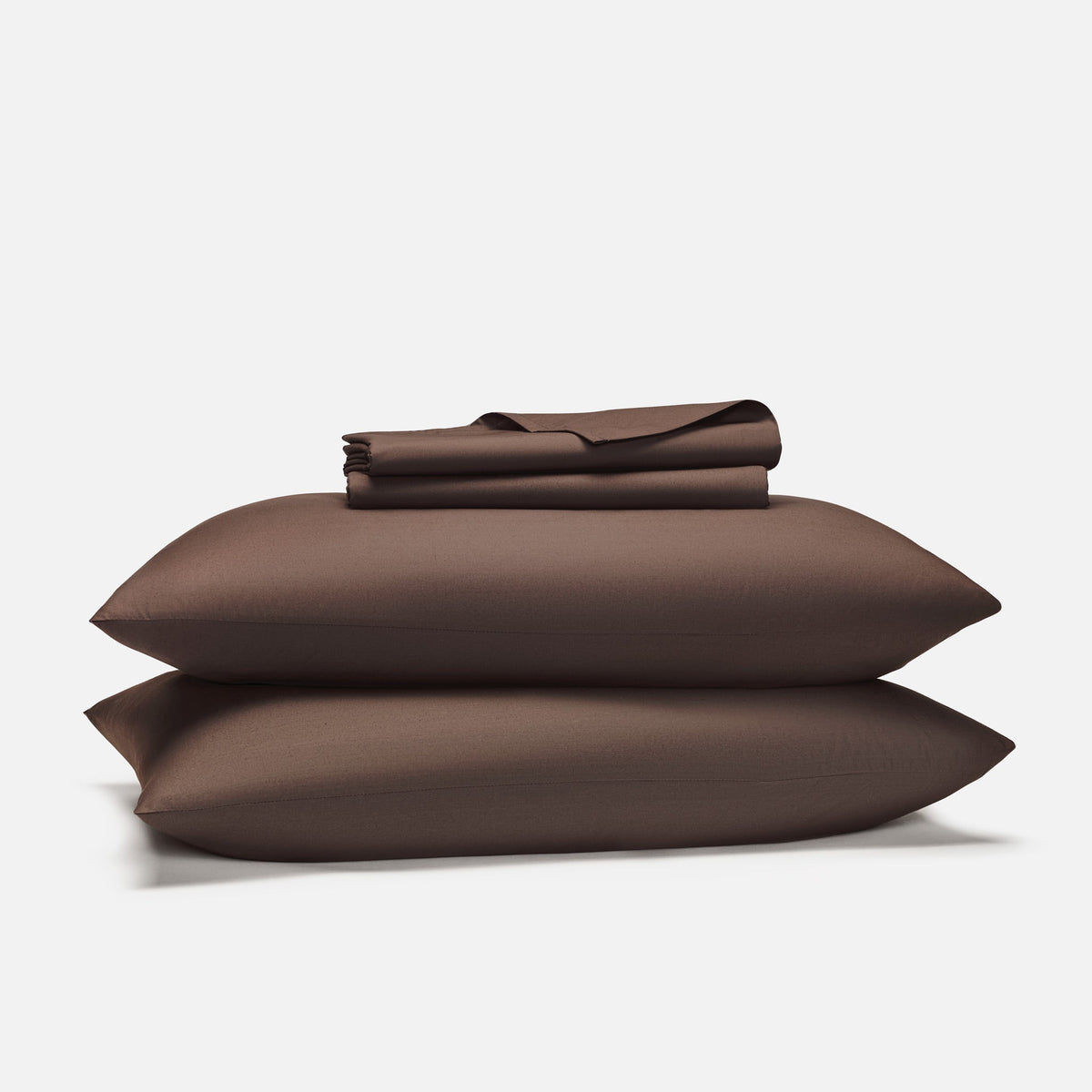Classic Percale Core Sheet Set - Bitter Chocolate / Twin