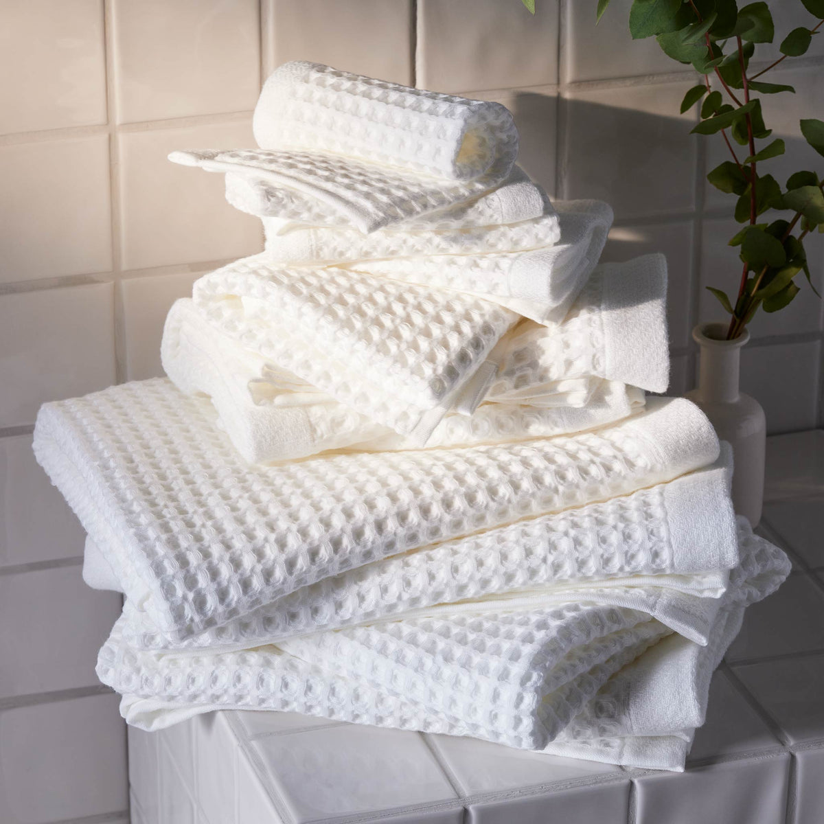 Dreamweave Waffle Bath Towels Set of 2