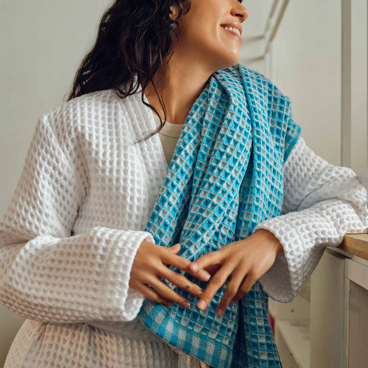 Dreamweave Waffle Bath Towels Set of 2
