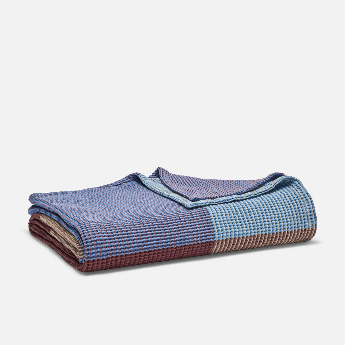 Dreamweave Waffle Bed Blanket - Vista Plaid / Full/Queen