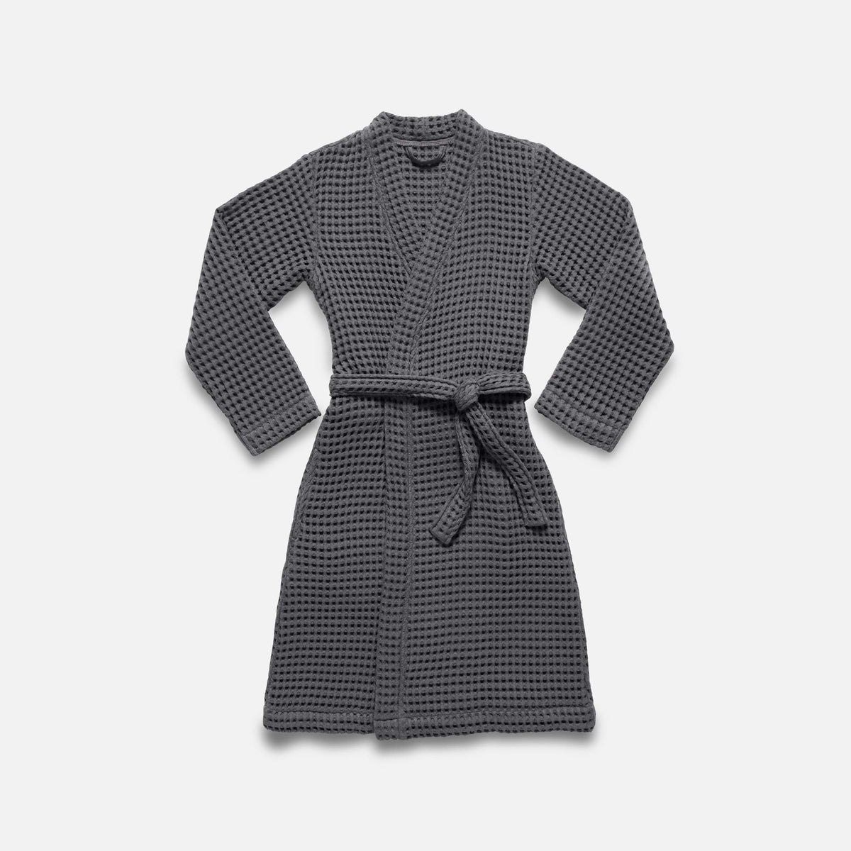Dreamweave Waffle Robe - Slate / XS