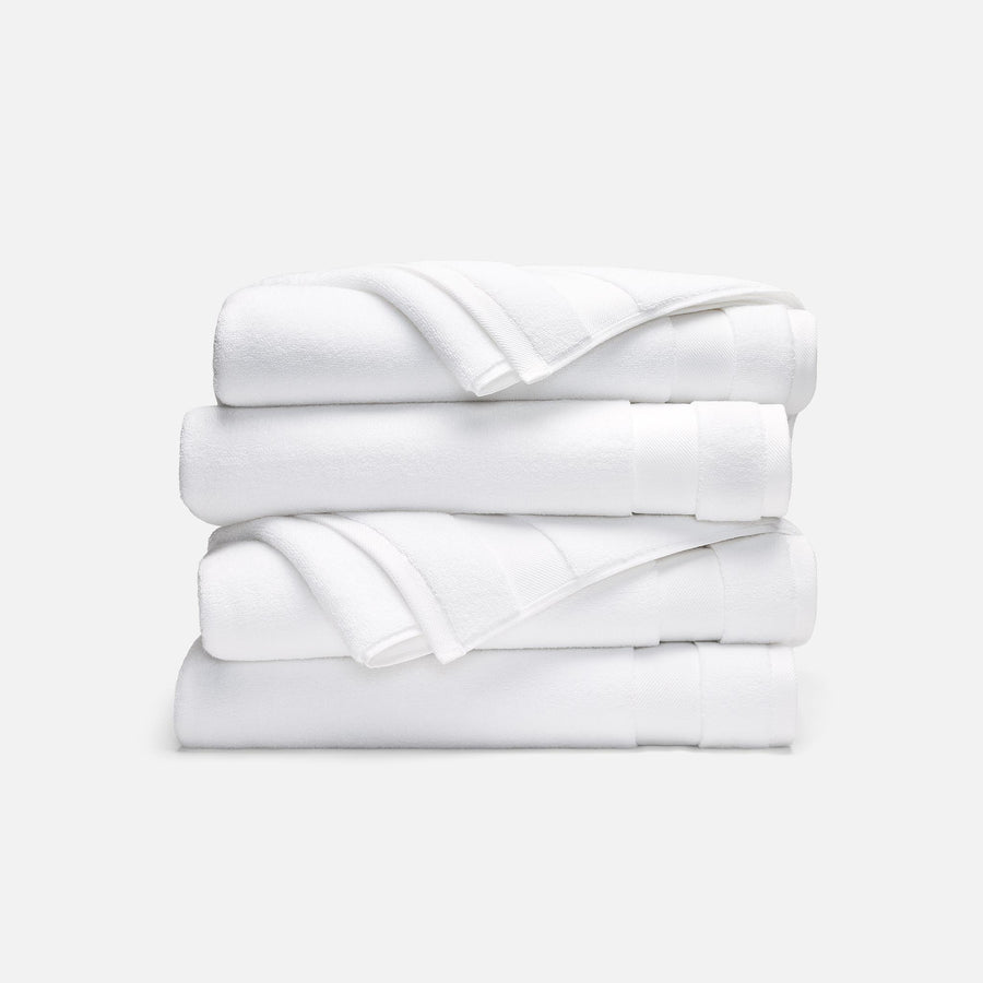 Super-Plush Set of 4 Bath Towel Bundle H0