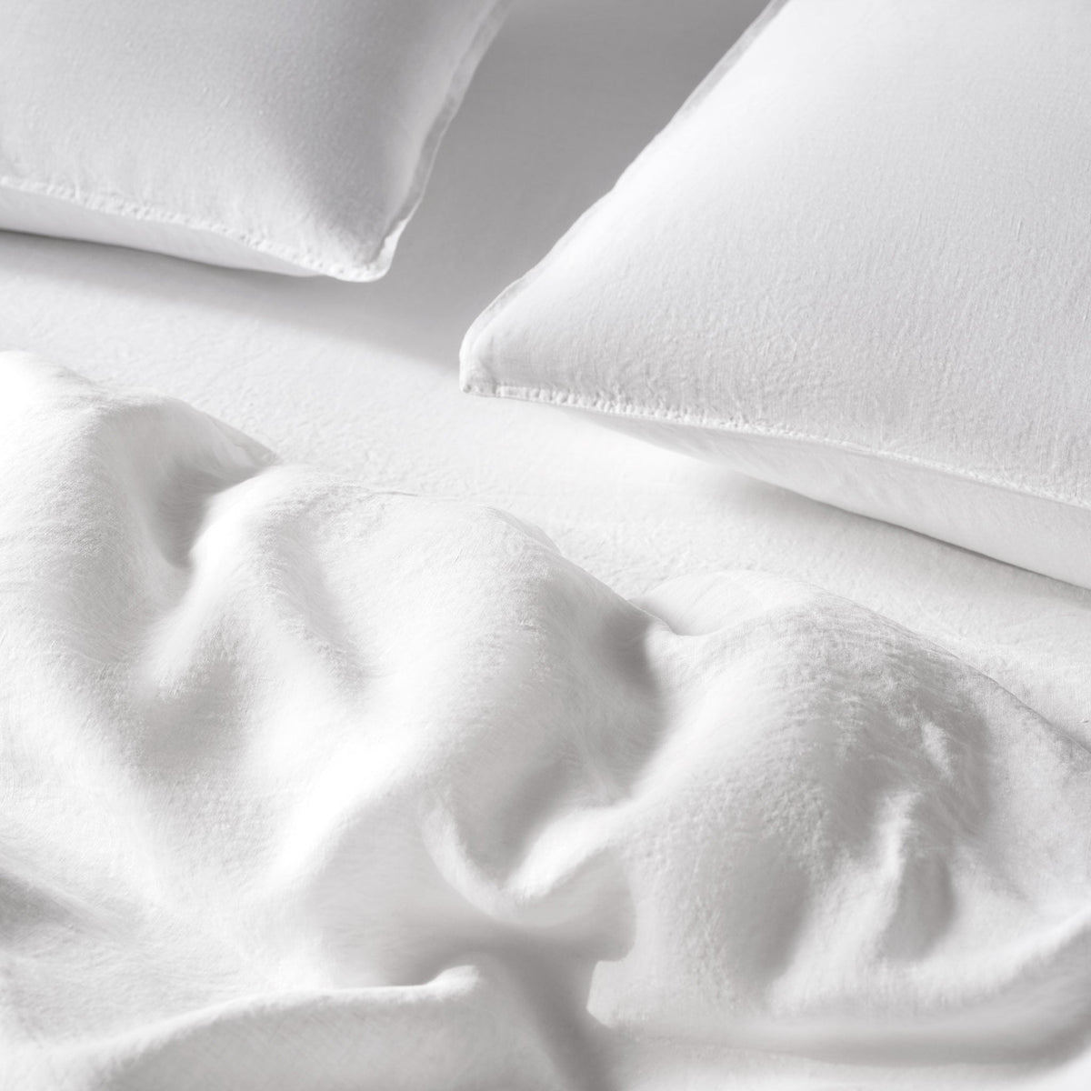Washed European Linen Core Sheet Set