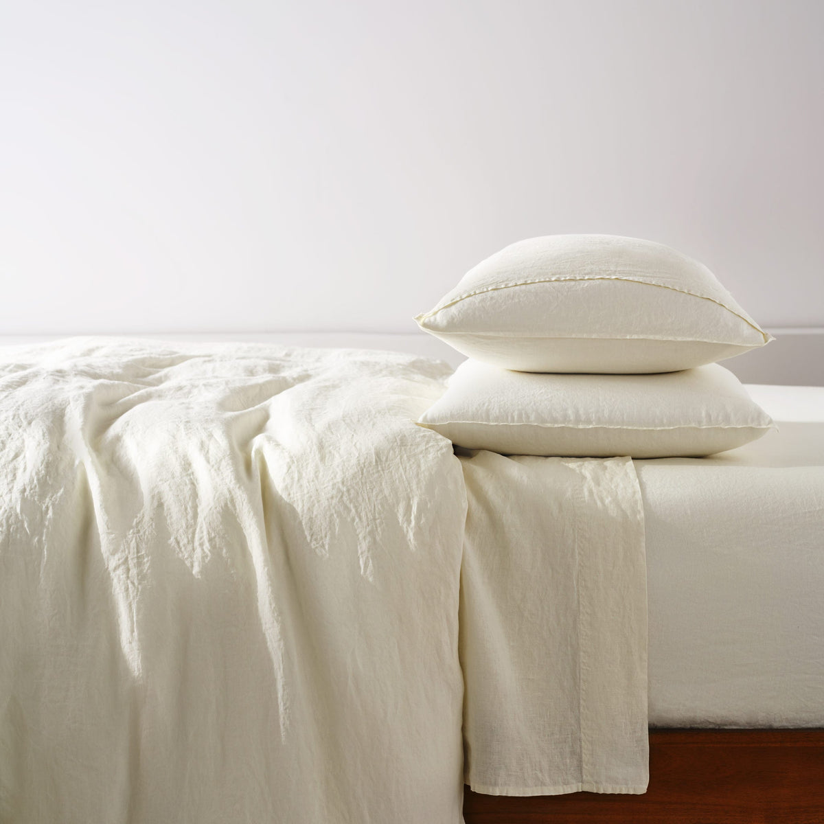 Washed European Linen Core Sheet Set