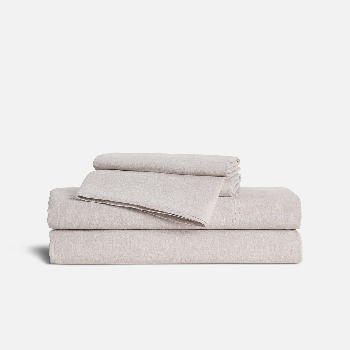 Washed European Linen Core Sheet Set