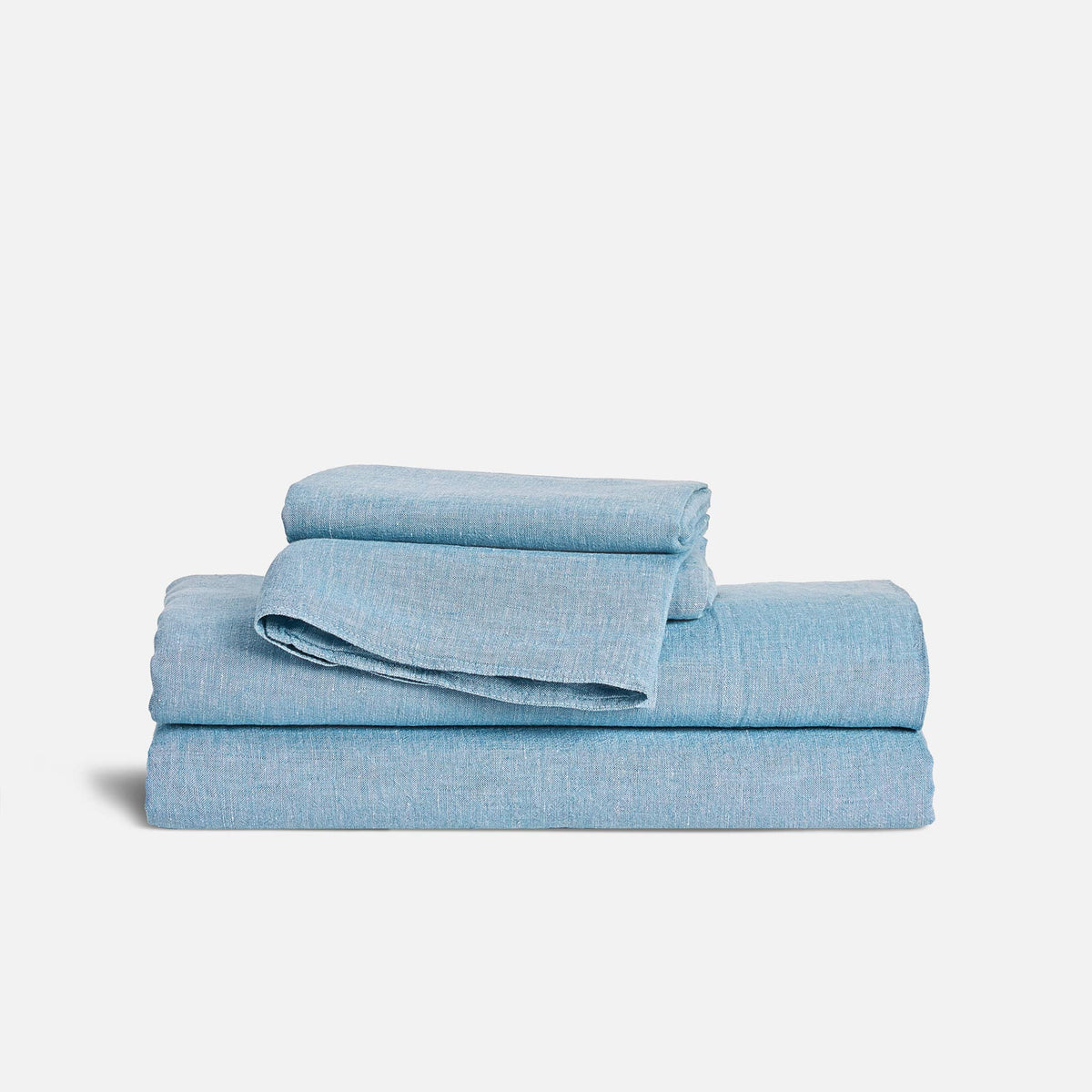 Washed European Linen Core Sheet Set