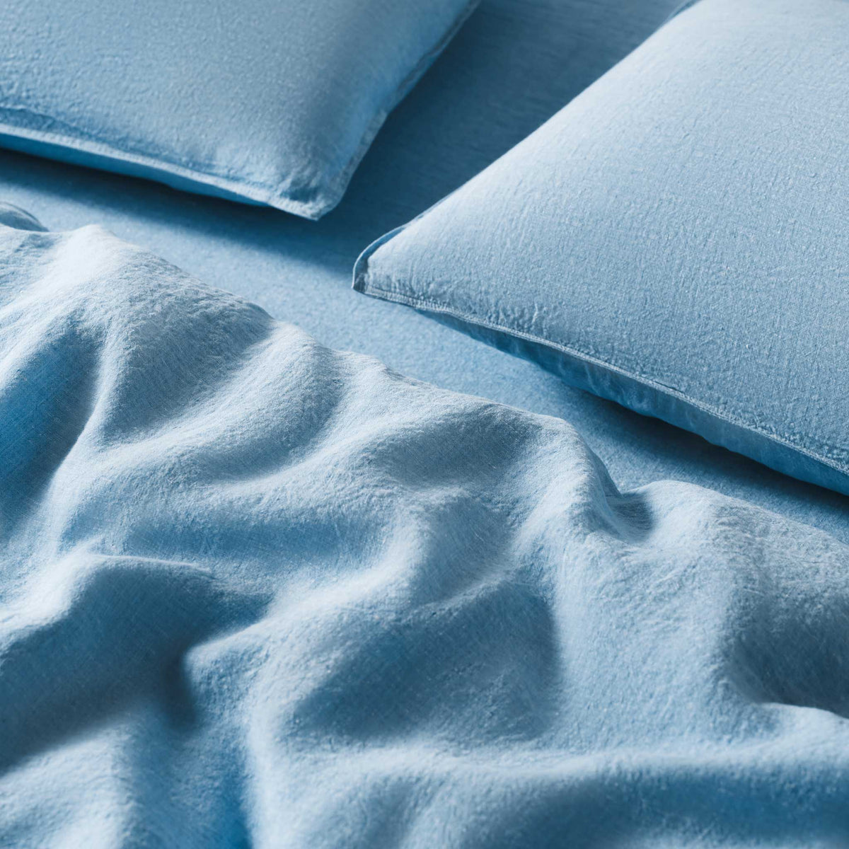 Washed European Linen Core Sheet Set