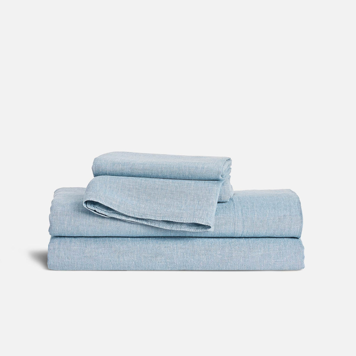 Washed European Linen Core Sheet Set