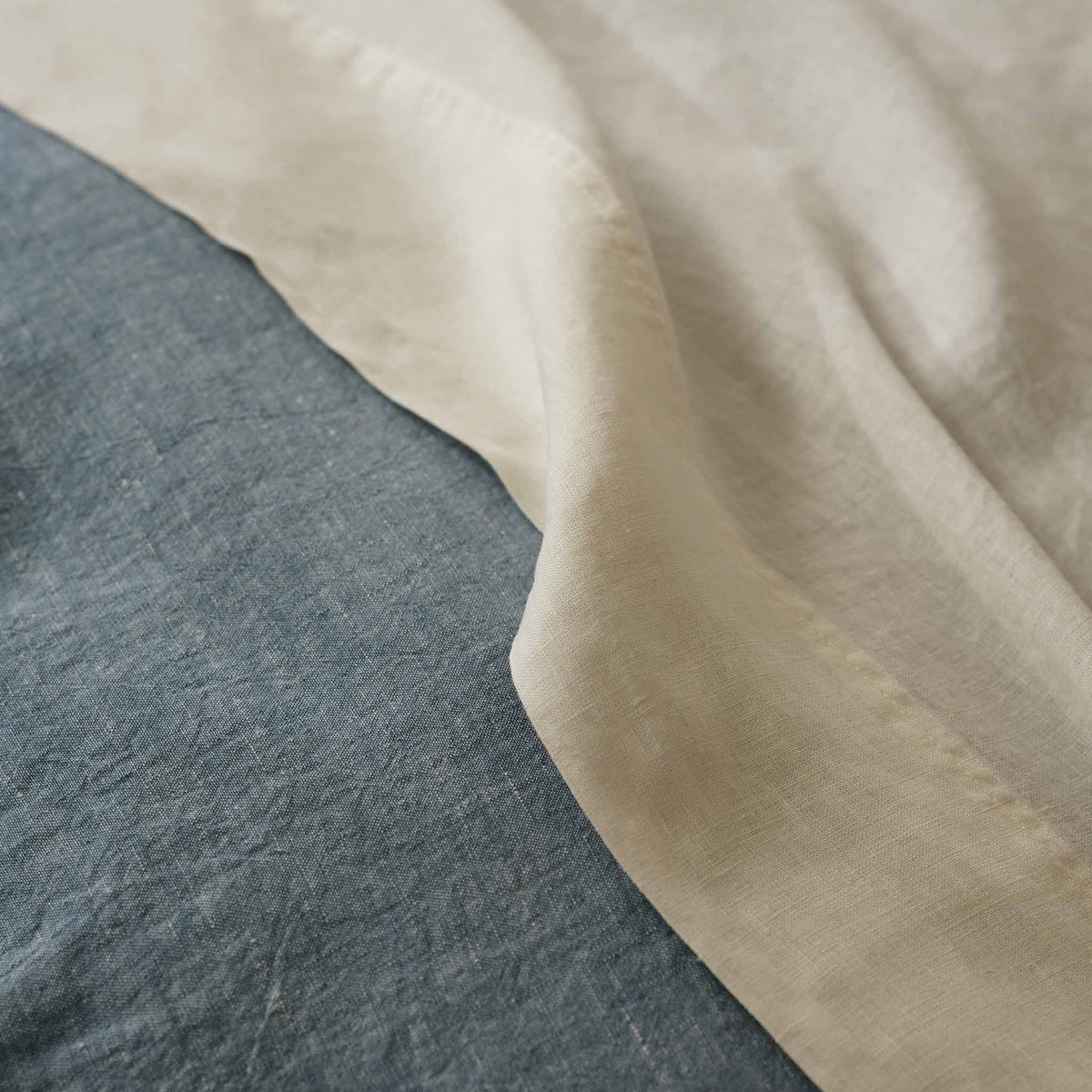 Washed European Linen Core Sheet Set