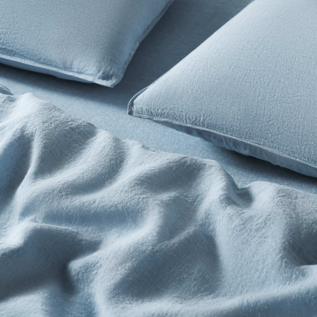 Washed European Linen Core Sheet Set