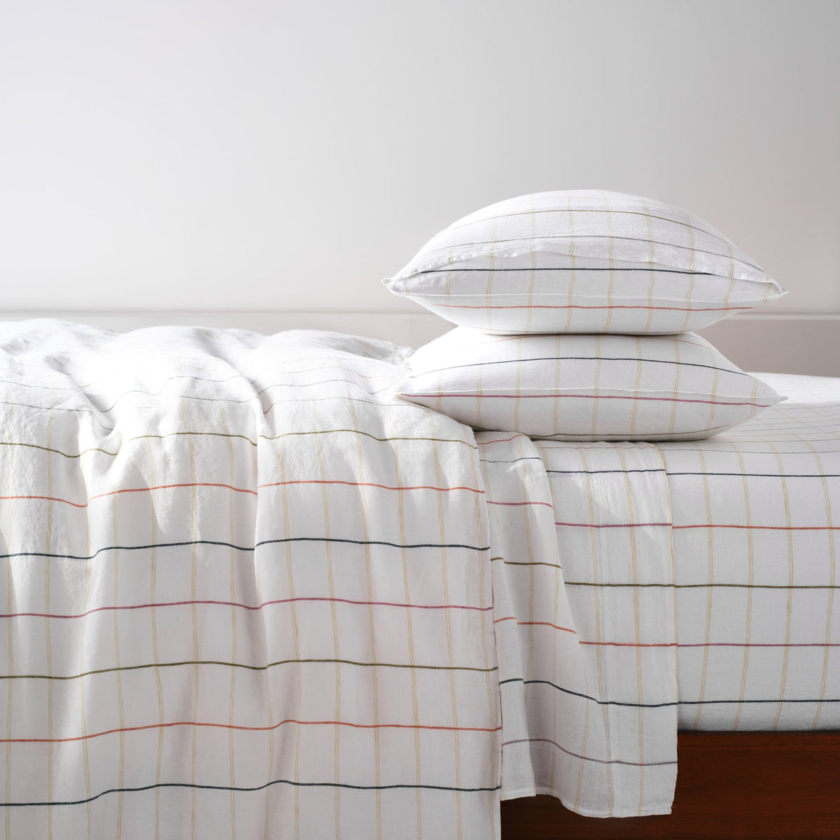 Washed European Linen Core Sheet Set