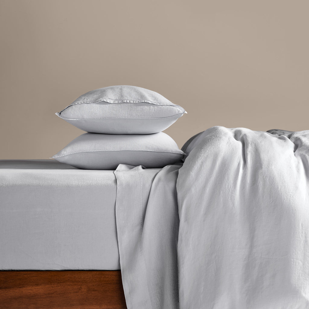 Washed European Linen Core Sheet Set