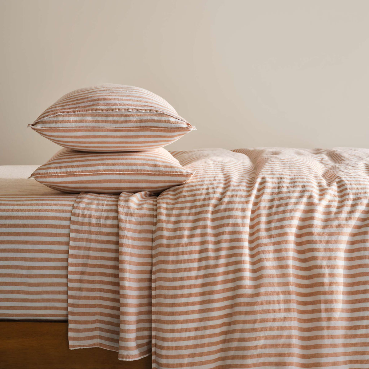 Washed European Linen Core Sheet Set