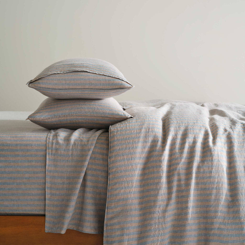 Washed European Linen Core Sheet Set