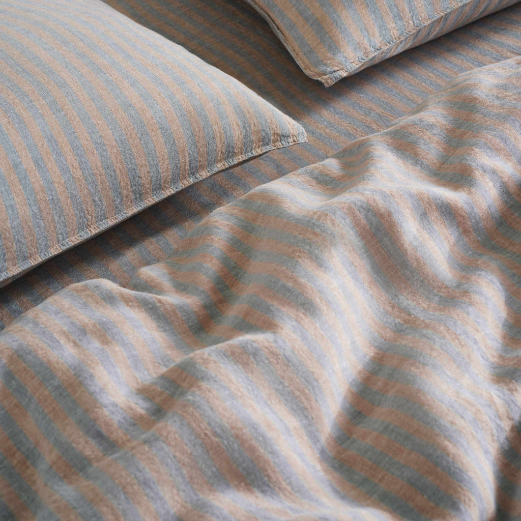 Washed European Linen Core Sheet Set
