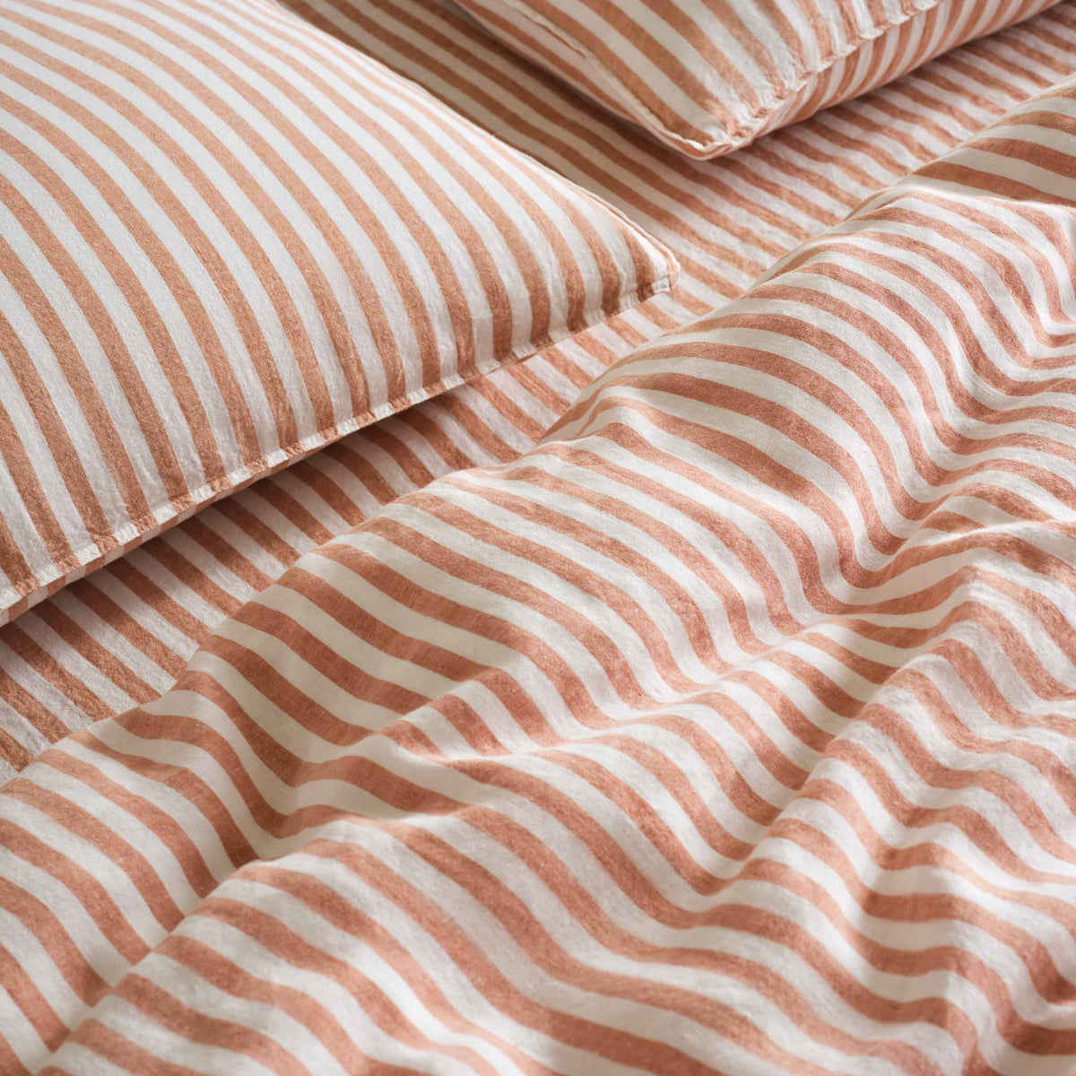 Washed European Linen Core Sheet Set