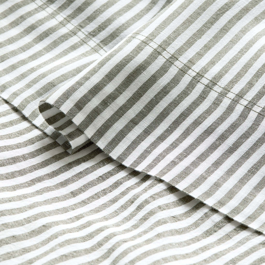Washed European Linen Core Sheet Set