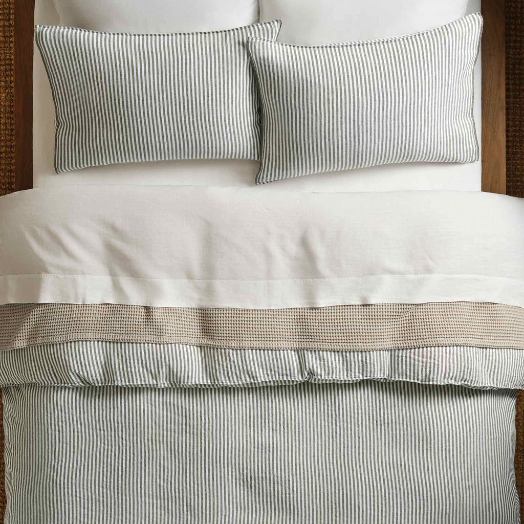 Washed European Linen Core Sheet Set