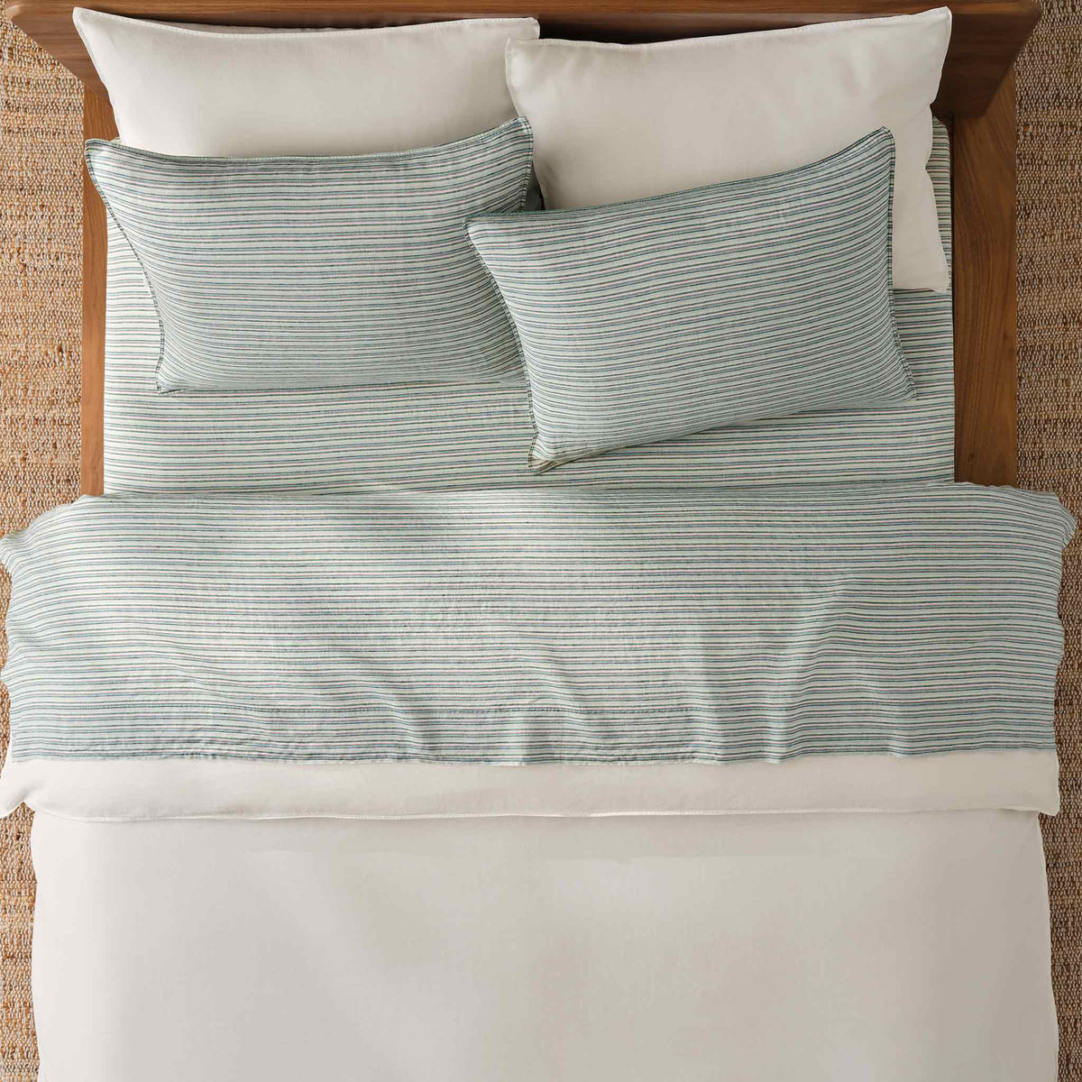Washed European Linen Core Sheet Set