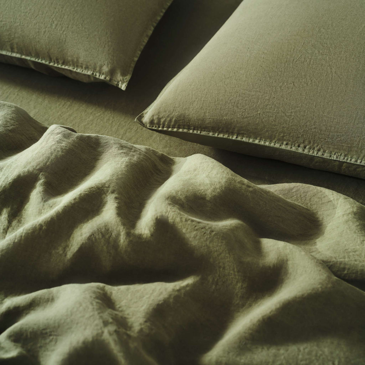 Washed European Linen Duvet Set