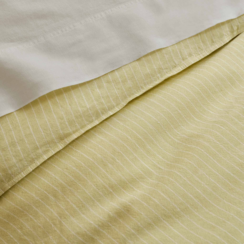 Washed European Linen Duvet Set