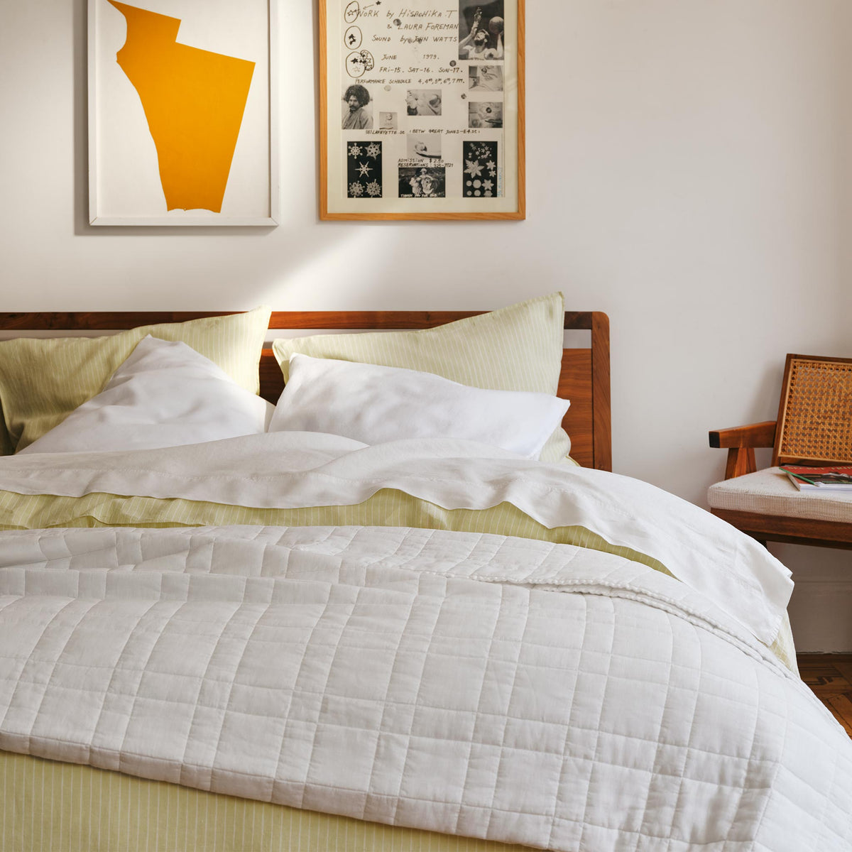 Washed European Linen Duvet Set