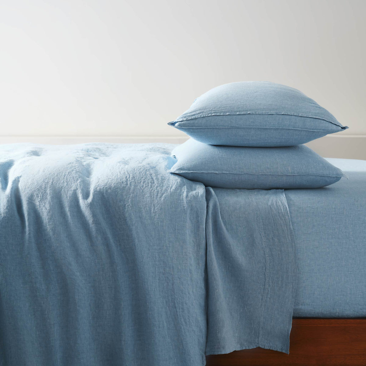 Washed European Linen Duvet Set