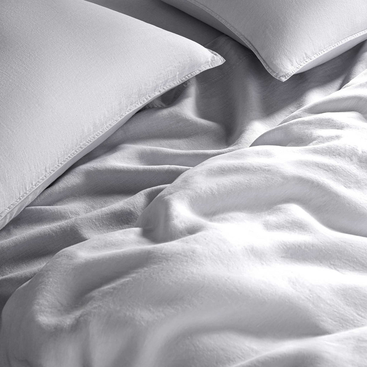 Washed European Linen Duvet Set