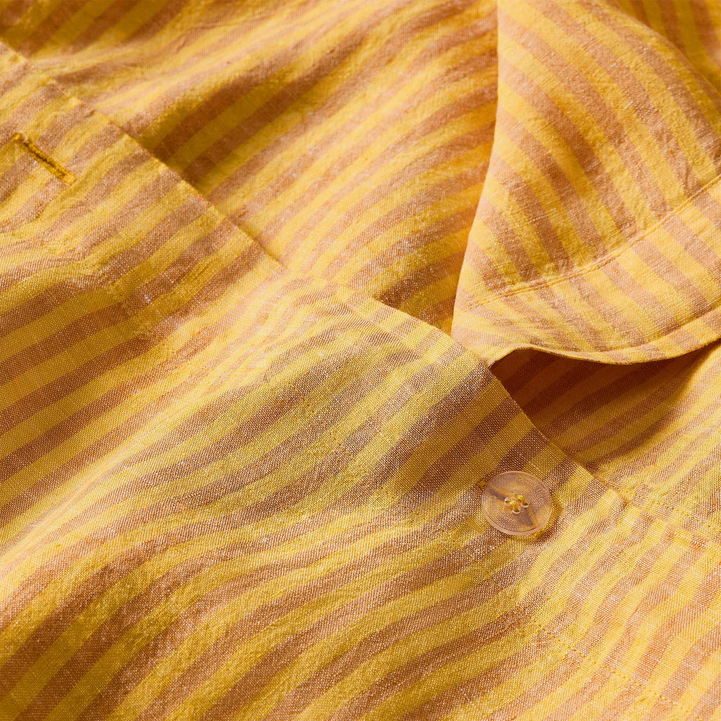 Washed European Linen Duvet Set