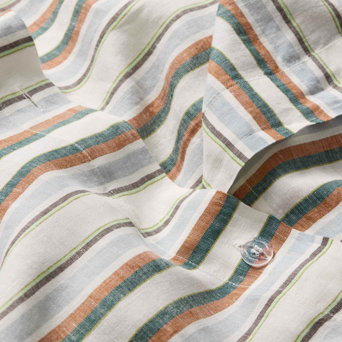 Washed European Linen Duvet Set