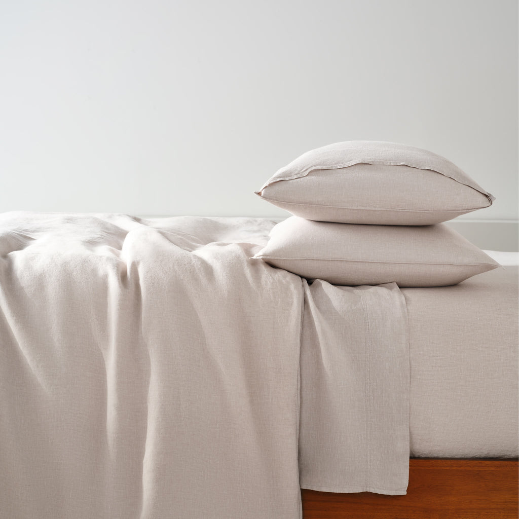 Washed European Linen Duvet Set