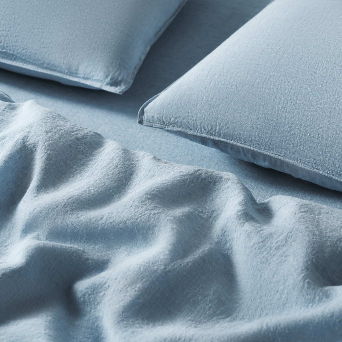 Washed European Linen Duvet Set