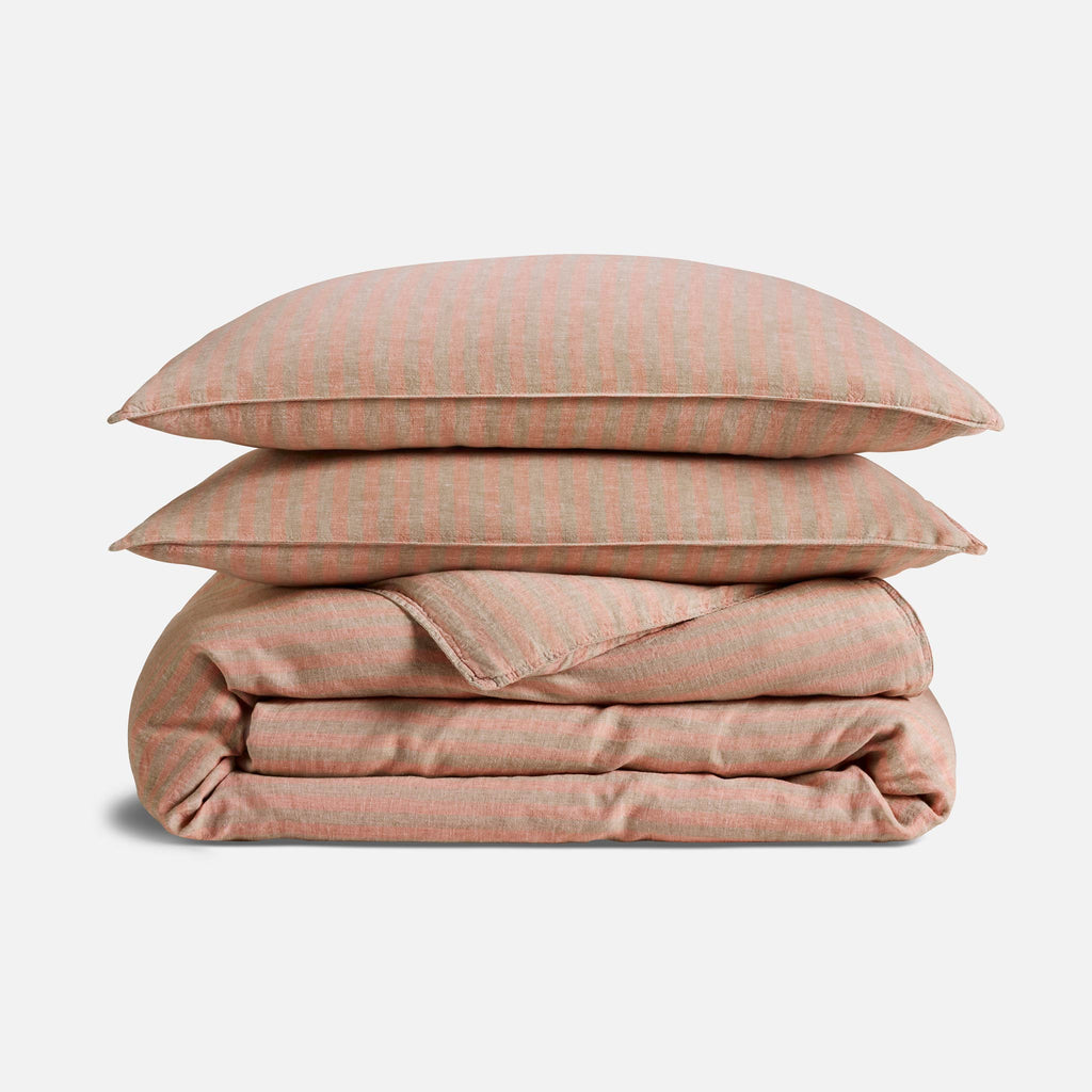 Washed European Linen Duvet Set
