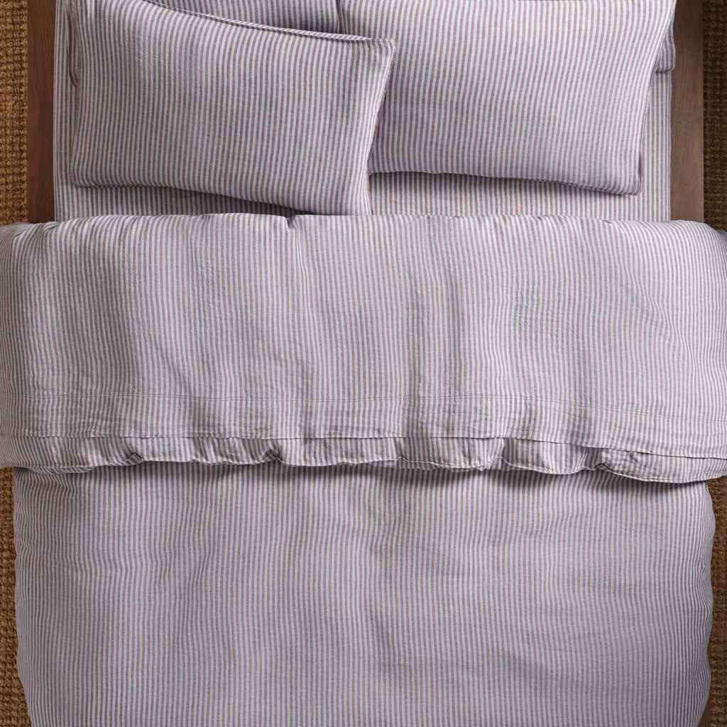 Washed European Linen Duvet Set