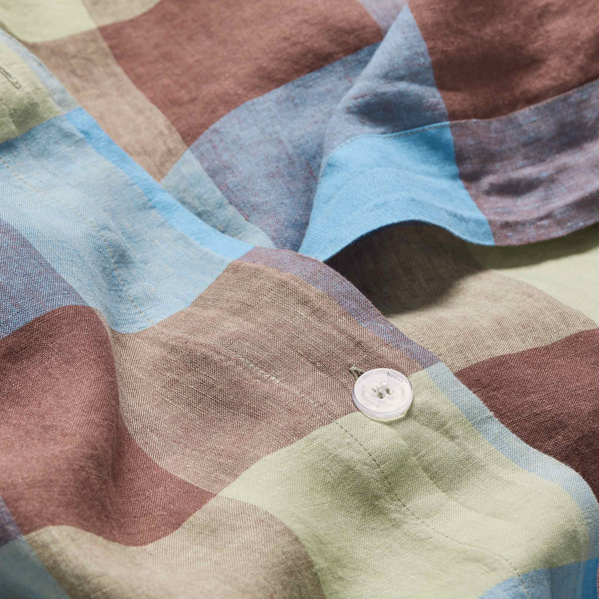 Washed European Linen Duvet Set